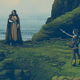 Image for article titled Rey Finds Luke Skywalker in This Gorgeous Force Awakens Poster